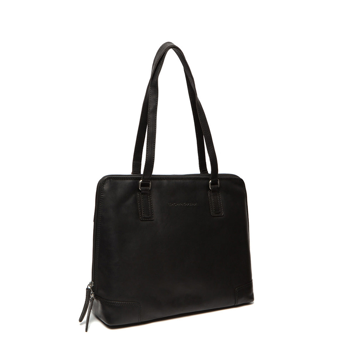 
Flint Vollnarbenleder-Schultertasche aus klassischem 100% Vollnarbenleder - Full Exterior Vorderansicht & maßgeschneiderte Silhouette | Online Kaufen