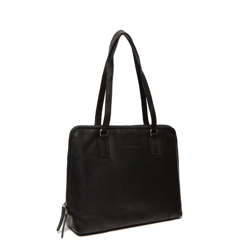 Flint Full-Grain Leather Shoulder Bag für Damen