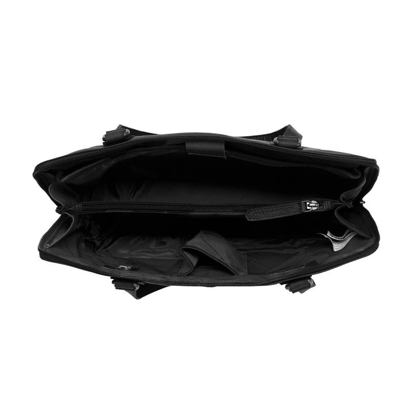 Flint Full-Grain Leather Shoulder Bag für Damen