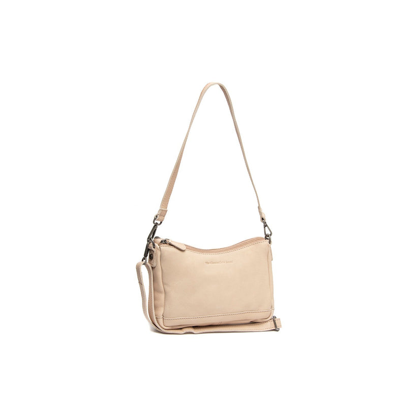 Irving Full-Grain Leather Shoulder Bag für Damen