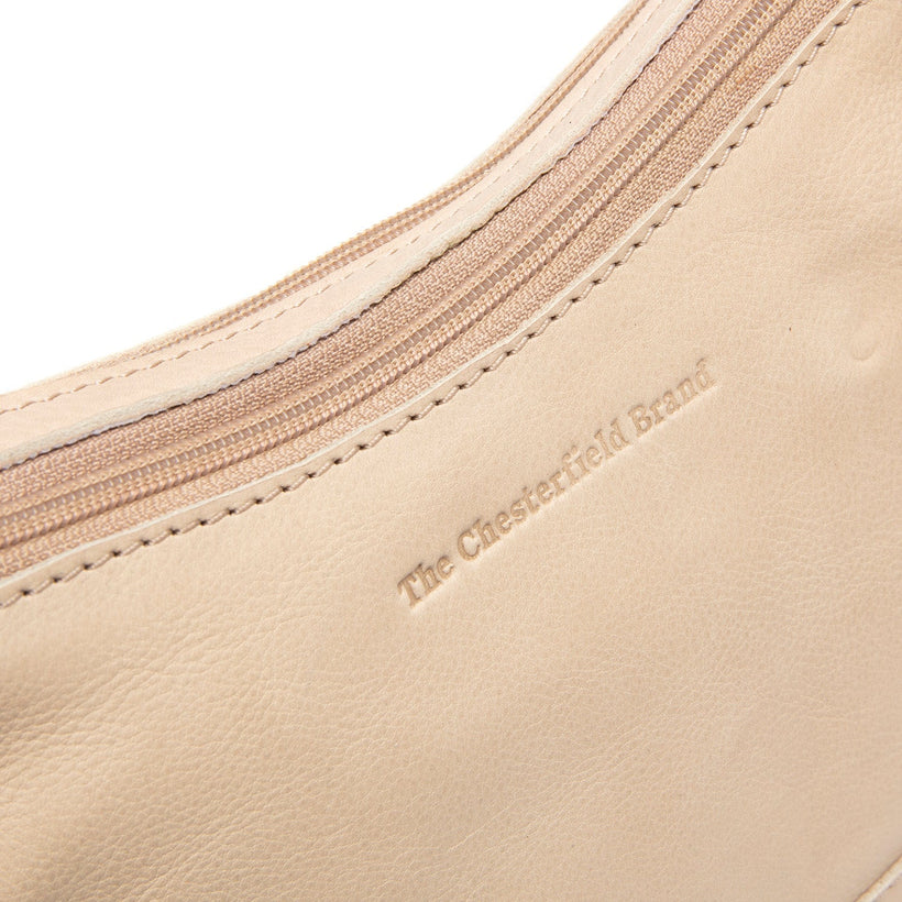 Irving Full-Grain Leather Shoulder Bag für Damen