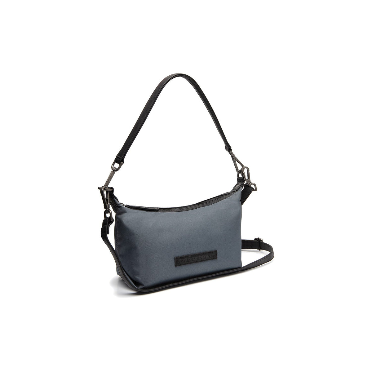 Lovund Vollnarbenleder-Schultertasche in Classic 100% Full-Grain Leather - Full Exterior Front Profile View | Online Kaufen