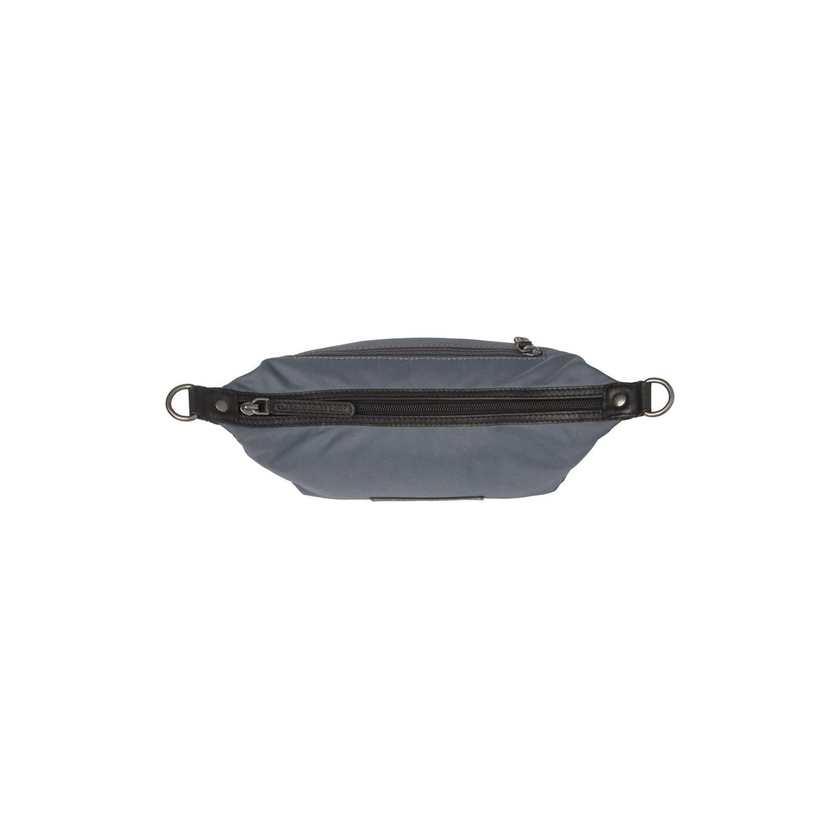 Lovund Vollnarbenleder-Schultertasche - Structured Side Profile Showing Gusset Depth &amp; Expansion Capacity