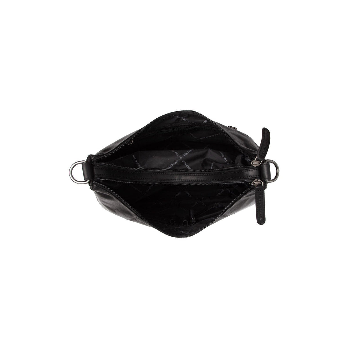 Marle Full-Grain Leather Shoulder Bag für Damen - Structured Side Profile Showing Gusset Depth &amp; Expansion Capacity