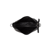 Marle Full-Grain Leather Shoulder Bag für Damen - Structured Side Profile Showing Gusset Depth &amp; Expansion Capacity