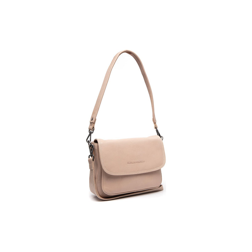 Miloa Vollnarbenleder-Schultertasche