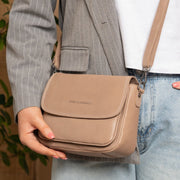 Miloa Full-Grain Leather Shoulder Bag für Damen – Zusätzliche Produktansicht 2