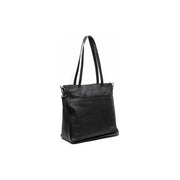 Mosel Full-Grain Leather Shoulder Bag für Damen in Classic 100% Full-Grain Leather - Full Exterior Front Profile View | Online Kaufen