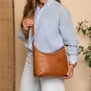 
Olvia Vollnarbenleder-Schultertasche – alternate product view 3