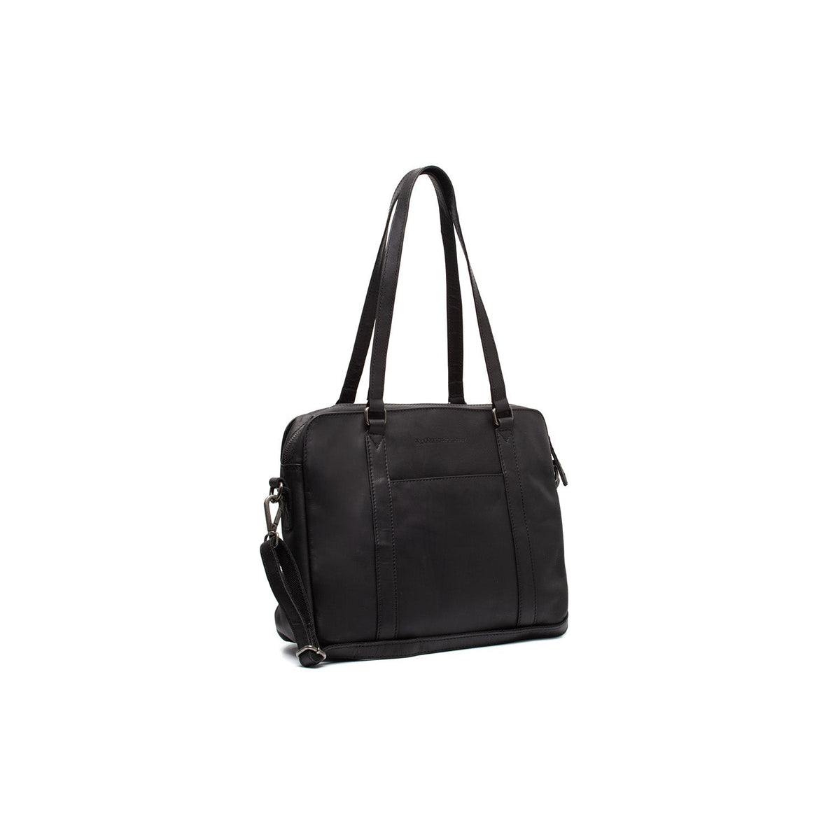Pretoria Full-Grain Leather Shoulder Bag für Damen in Classic 100% Full-Grain Leather - Full Exterior Front Profile View | Online Kaufen