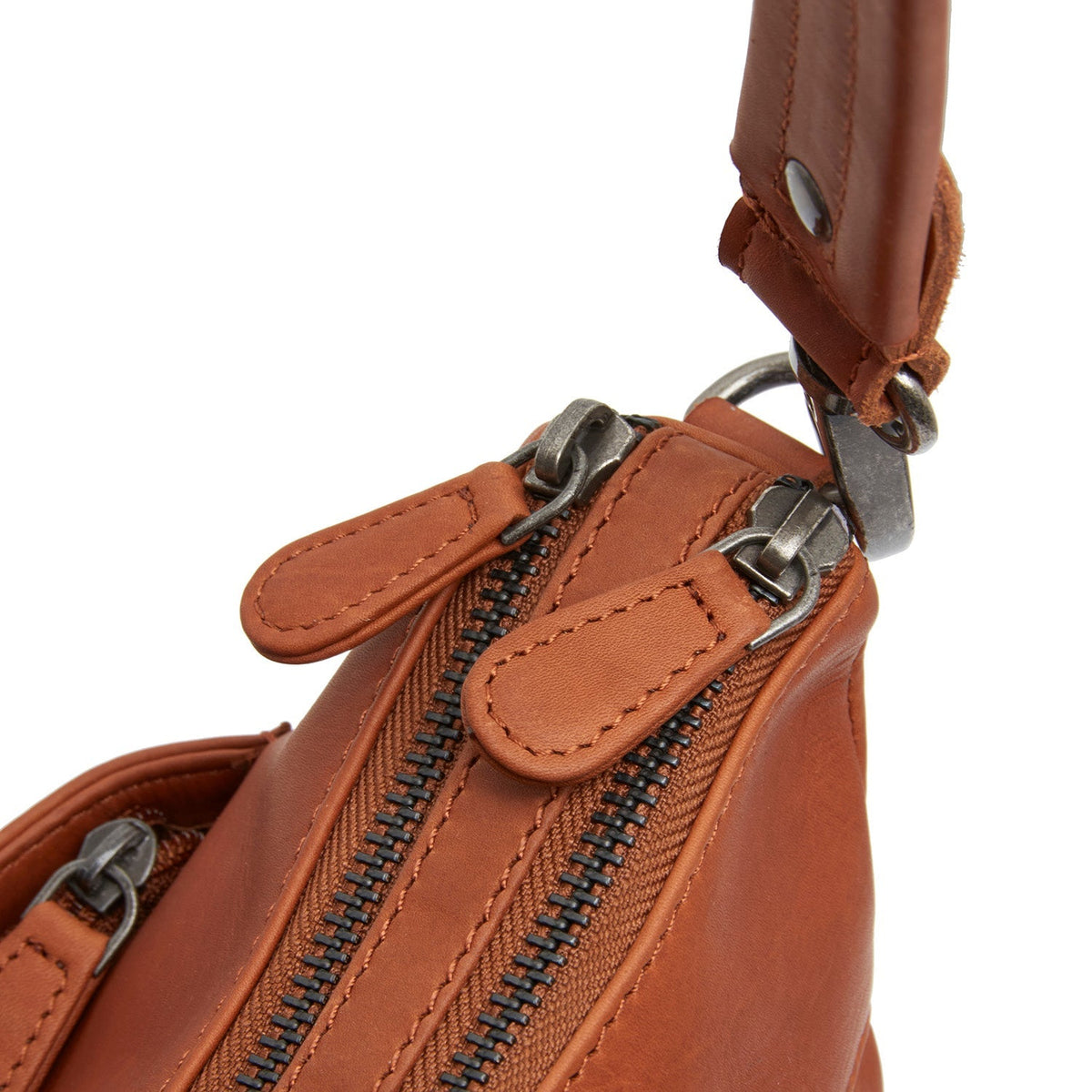 Tivra Full-Grain Leather Shoulder Bag für Damen – Zusätzliche Produktansicht 3
