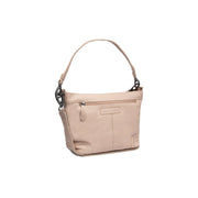 
Zarita Vollnarbenleder-Schultertasche aus klassischem 100% Vollnarbenleder - Full Exterior Vorderansicht & maßgeschneiderte Silhouette | Online Kaufen