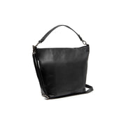 Zira Full-Grain Leather Shoulder Bag für Damen in Classic 100% Full-Grain Leather - Full Exterior Front Profile View | Online Kaufen