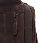 Brown Leather Sling Bag Turelle für Damen, detail view 3