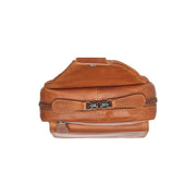 Cognac Leather Sling Bag Turelle für Damen, detail view 3