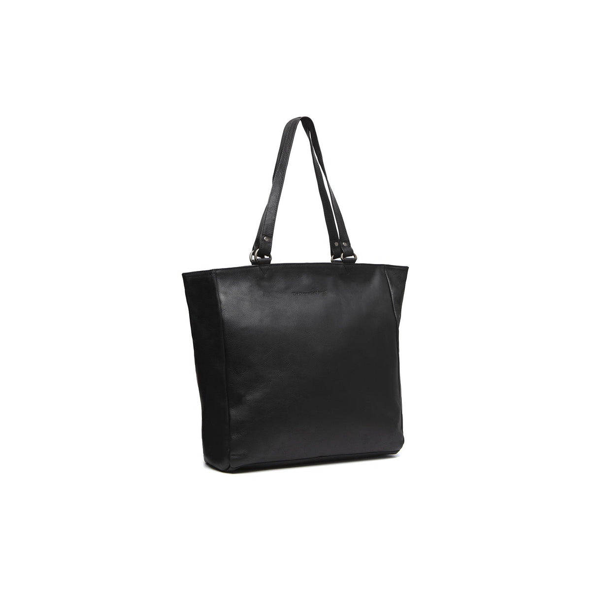 
Berlin Vollnarbenleder-Shopper aus klassischem 100% Vollnarbenleder - Full Exterior Vorderansicht & maßgeschneiderte Silhouette | Online Kaufen