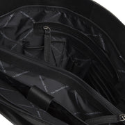 
Classic 100% Full-Grain leather Bag - Rückansicht mit verstärkten Lederträgern & handwerklichen Nähten