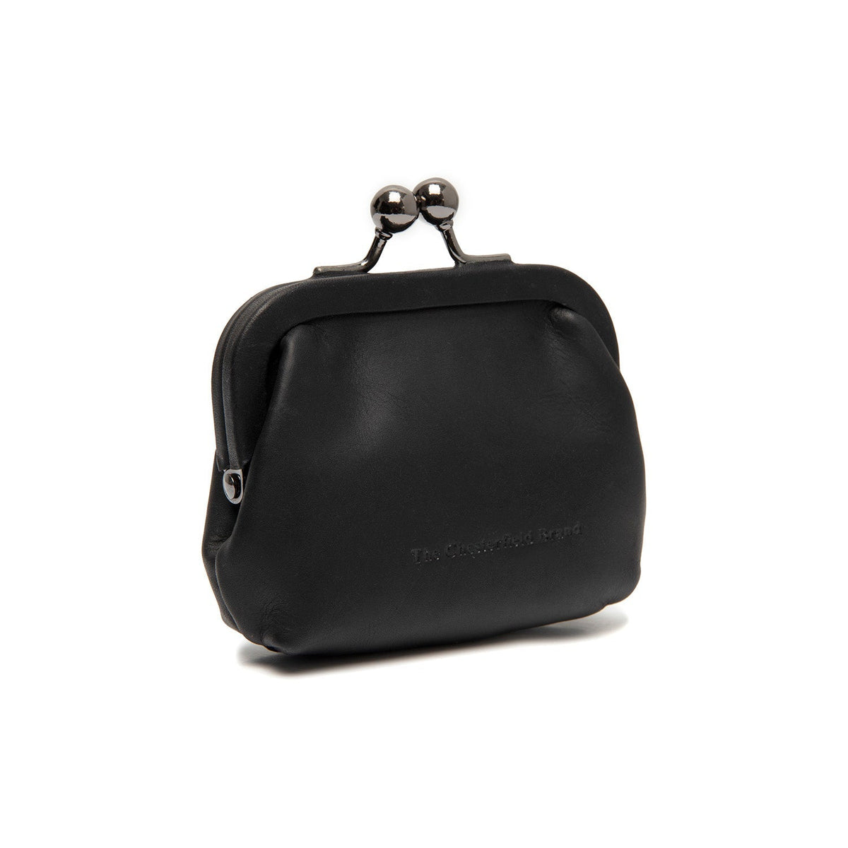Calvia Full-Grain Ledergeldbörse für Damen in Classic 100% Full-Grain Leather - Full Exterior Front Profile View | Online Kaufen
