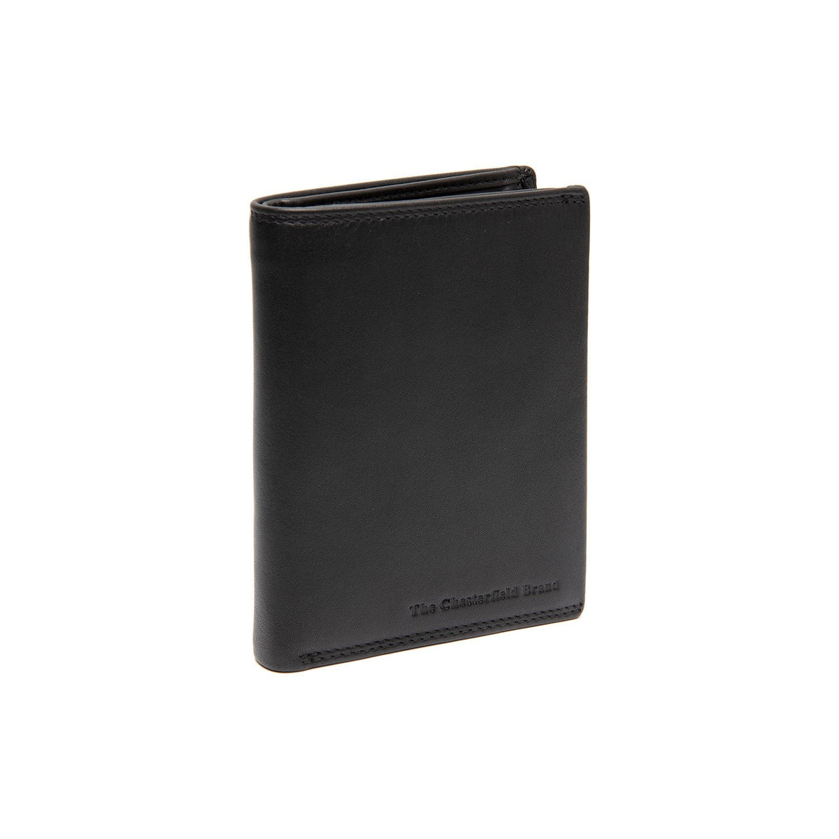 Hanson Full-Grain Ledergeldbörse für Herren in Classic 100% Full-Grain Leather - Full Exterior Front Profile View | Online Kaufen