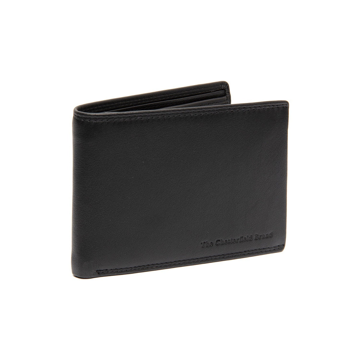Lynnwood Full-Grain Ledergeldbörse für Herren in Classic 100% Full-Grain Leather - Full Exterior Front Profile View | Online Kaufen