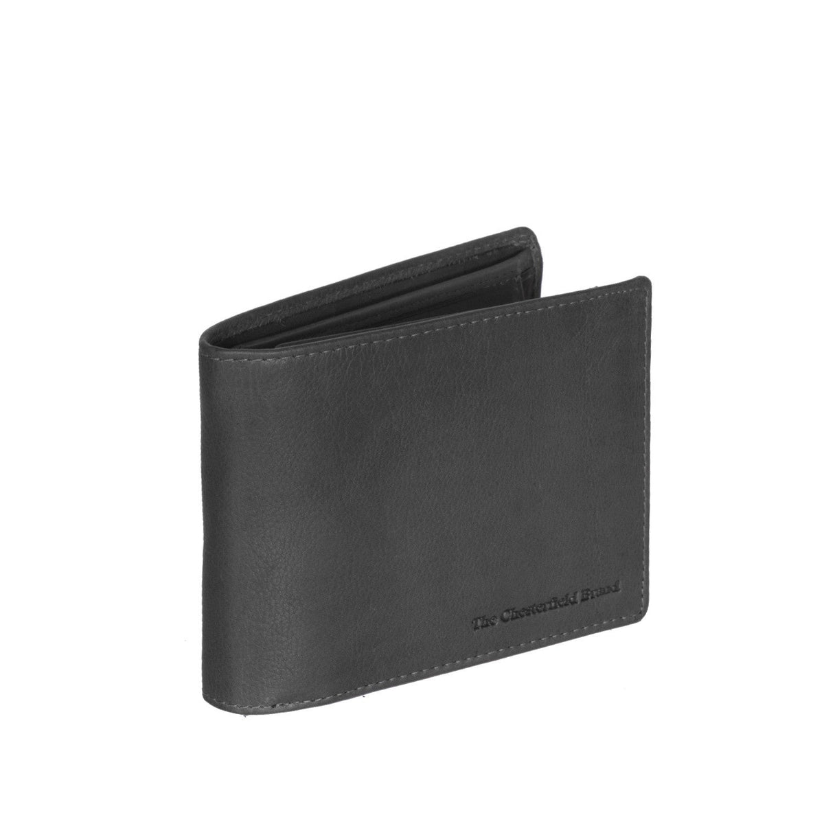Marion Full-Grain Ledergeldbörse für Herren in Classic 100% Full-Grain Leather - Full Exterior Front Profile View | Online Kaufen