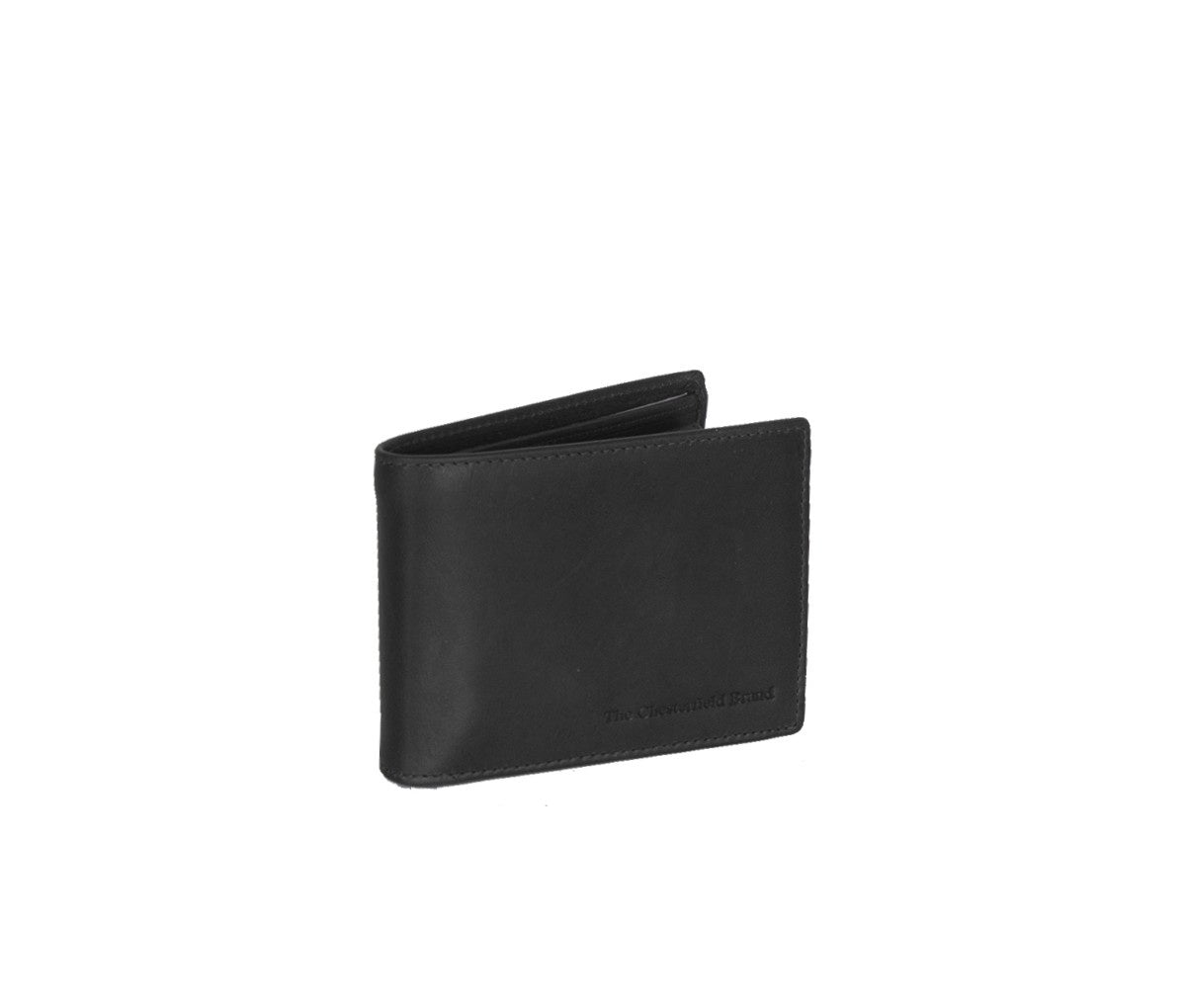 Marvin Full-Grain Ledergeldbörse für Herren in Classic 100% Full-Grain Leather - Full Exterior Front Profile View | Online Kaufen