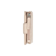 Mavona Full-Grain Ledergeldbörse für Damen - Structured Side Profile Showing Gusset Depth &amp; Expansion Capacity