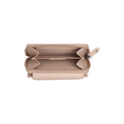 Orveta Vollnarbenleder Wallet - Structured Side Profile Showing Gusset Depth &amp; Expansion Capacity