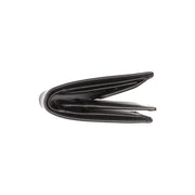 Vincent Full-Grain Ledergeldbörse für Herren - Structured Side Profile Showing Gusset Depth &amp; Expansion Capacity
