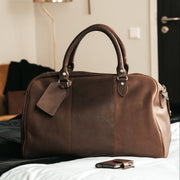 Liam Full-Grain Leather Weekender Bag für Damen – Zusätzliche Produktansicht 2