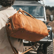 Melbourne Full-Grain Leather Weekender Bag für Damen – Zusätzliche Produktansicht 2