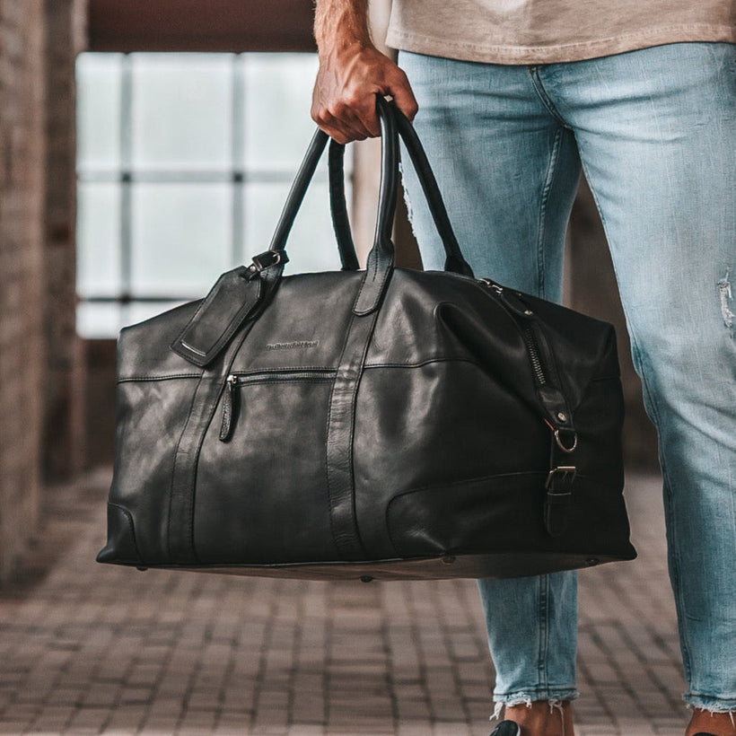Portsmouth Full-Grain Leather Weekender Bag für Damen