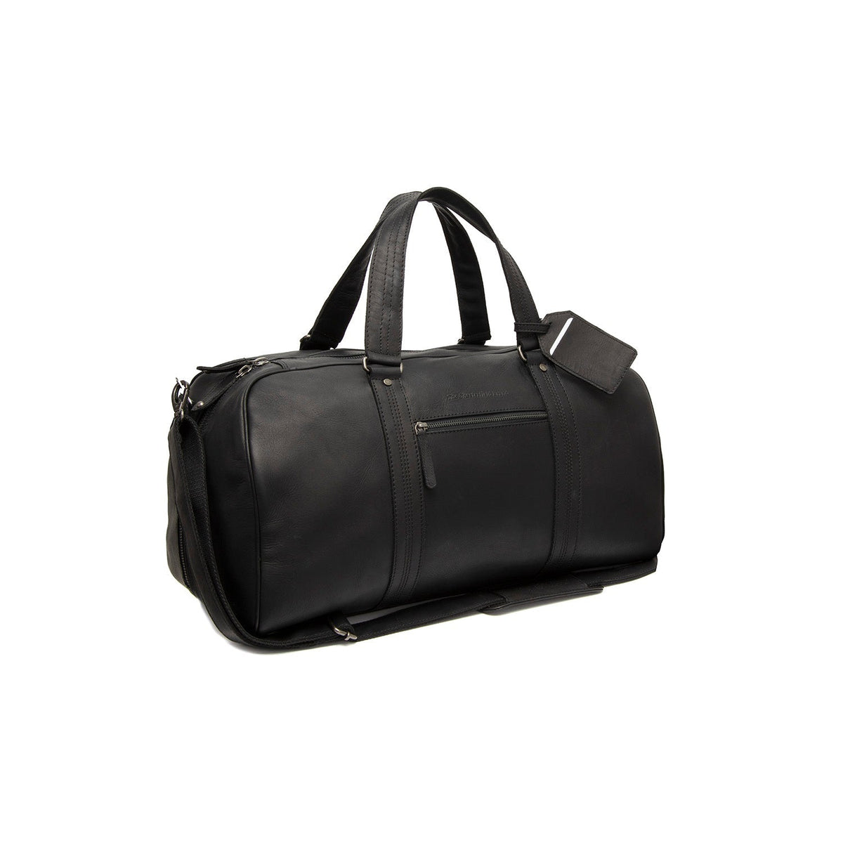 Rivaro Full-Grain Leather Weekender Bag für Damen in Classic 100% Full-Grain Leather - Full Exterior Front Profile View | Online Kaufen
