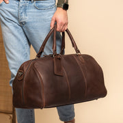 
William Vollnarbenleder-Weekender-Reisetasche – alternate product view 2