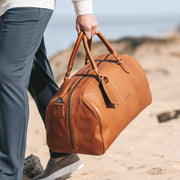 
William Vollnarbenleder-Weekender-Reisetasche – alternate product view 2
