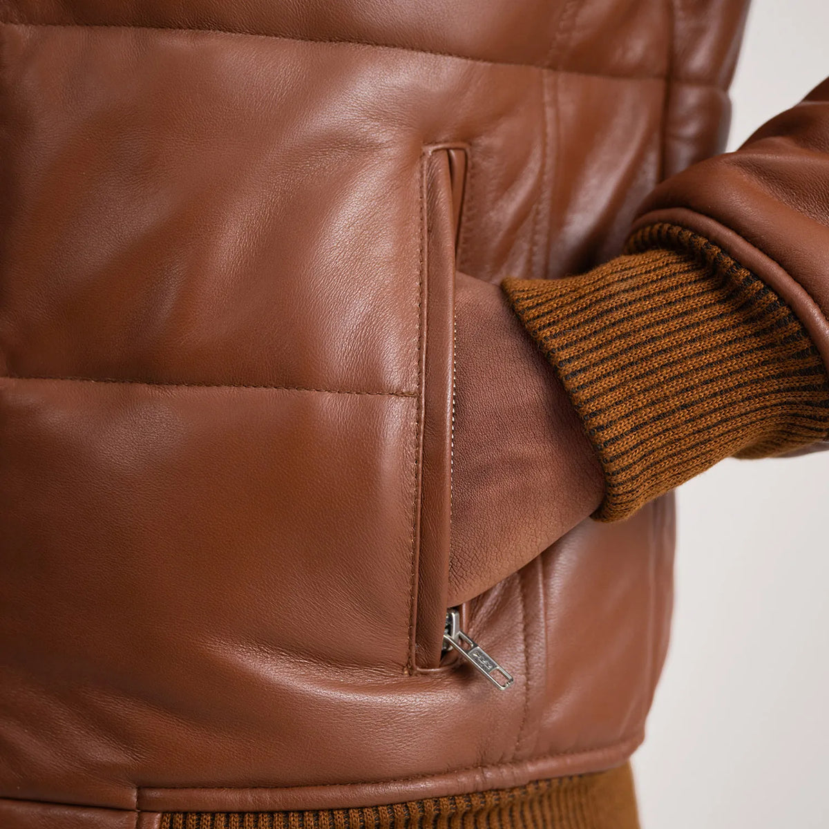 
Lucas Leder-Bomberjacke für Herren – alternate product view 6