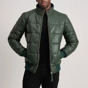 
Lucas Leder-Bomberjacke für Herren – alternate product view 1