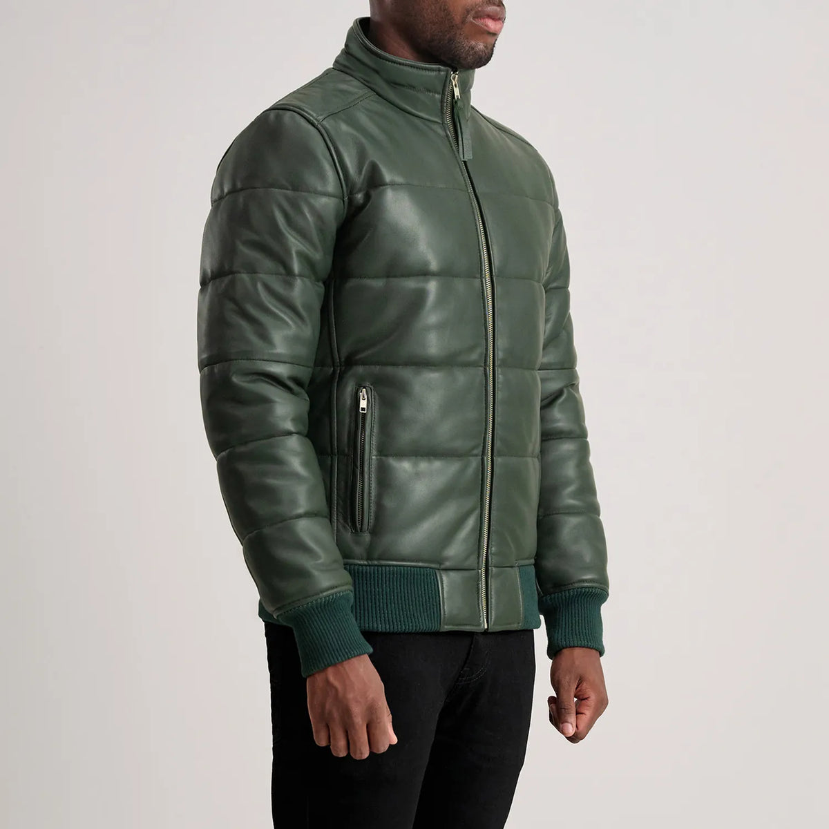 
Lucas Leder-Bomberjacke für Herren – alternate product view 2