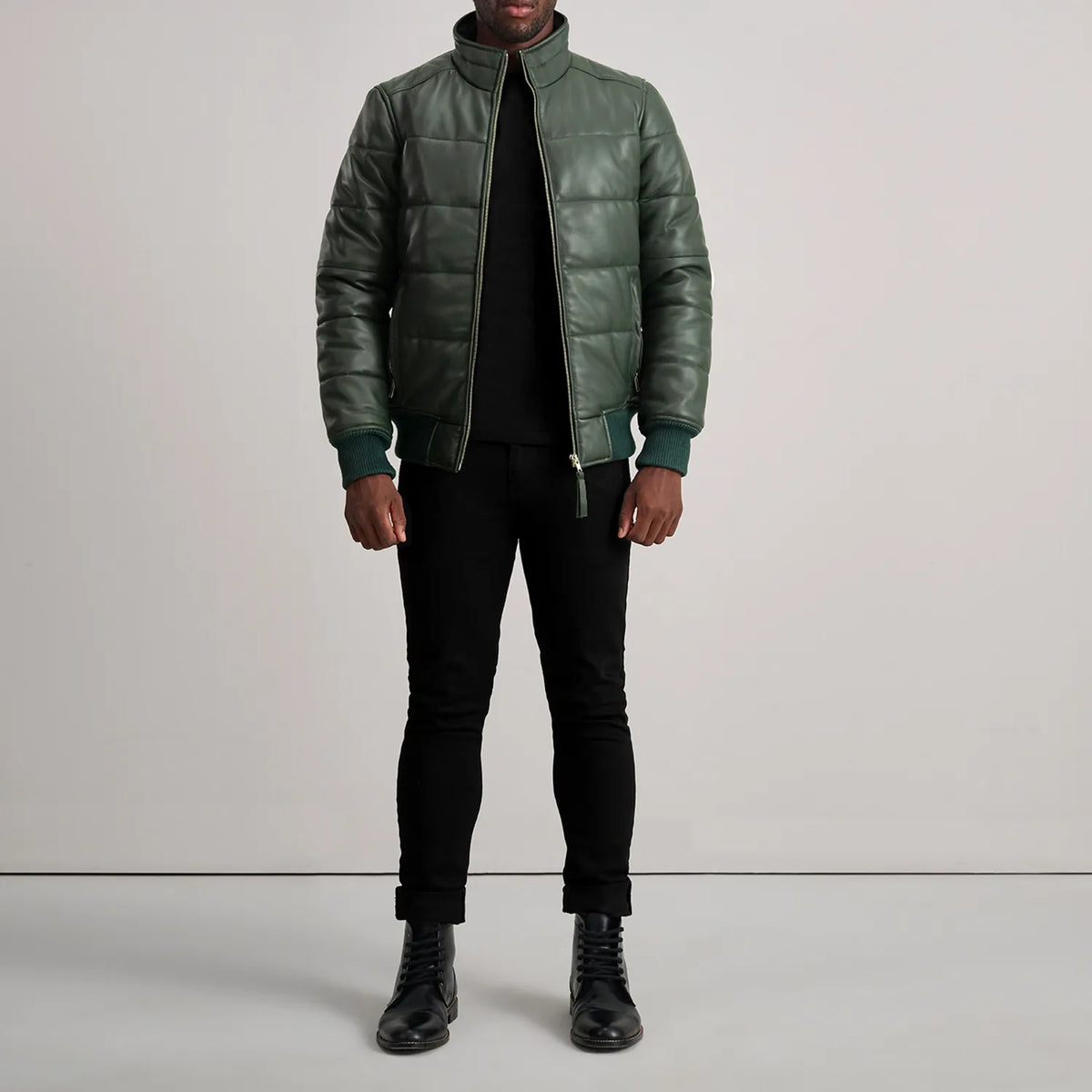 
Lucas Leder-Bomberjacke für Herren – alternate product view 3