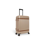 Medium Suitcase Zuna für Damen in Classic 100% Full-Grain Leather - Vorderansicht &amp; maßgeschneiderte Silhouette | Online Kaufen
