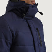 
Innenansicht Showing Quilted Viscose Lining & Zwei funktionale Innentaschen