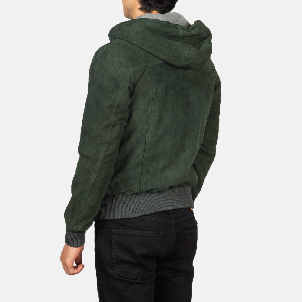 Nintenzo Leather Bomber Jacket – alternate product view 5