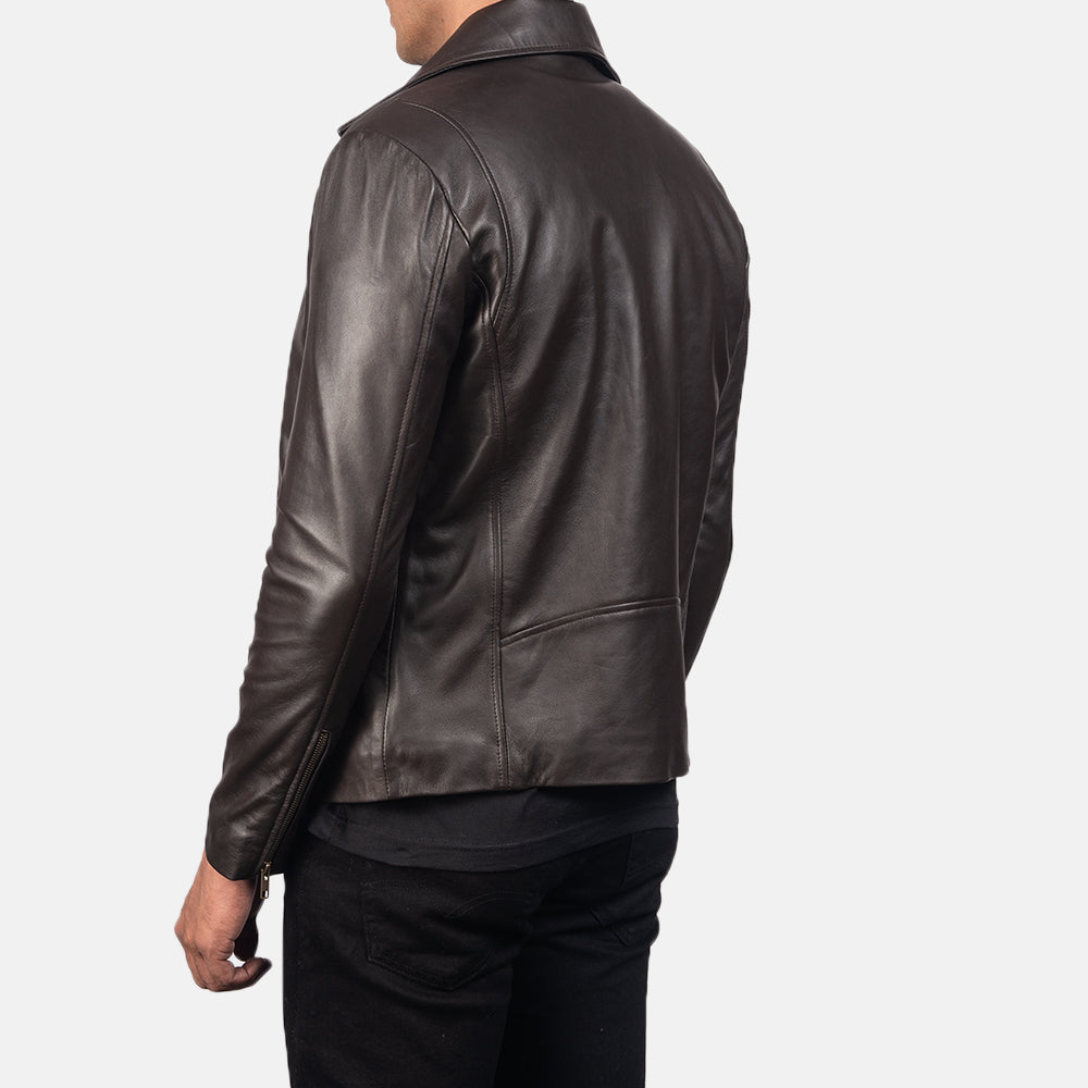 Noah Leder-Bikerjacke für Herren – Zusätzliche Produktansicht 5