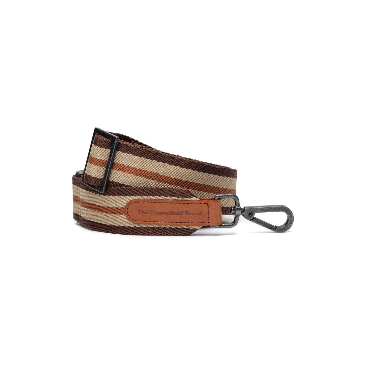 Beige Shoulder Strap für Damen in Classic 100% Full-Grain Leather - Vorderansicht &amp; maßgeschneiderte Silhouette | Online Kaufen