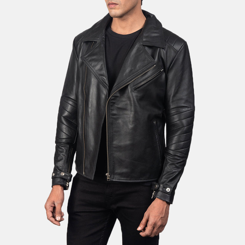 Raiden Leder-Bikerjacke für Herren