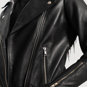 
Rumy Kastanienbraun Leder-Bikerjacke für Damen – alternate product view 6