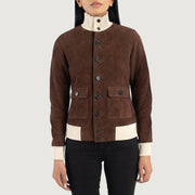 
Sasha A1 Leder-Bomberjacke für Damen – alternate product view 4