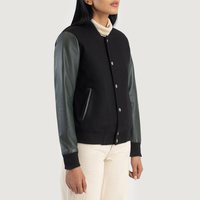 Savant Varsity Lederjacke für Damen