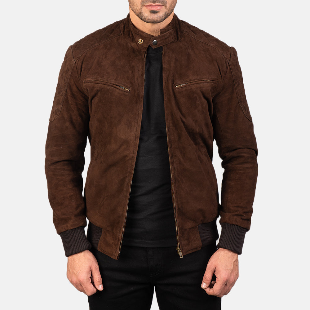 
Sven Leder-Bomberjacke für Herren – alternate product view 1