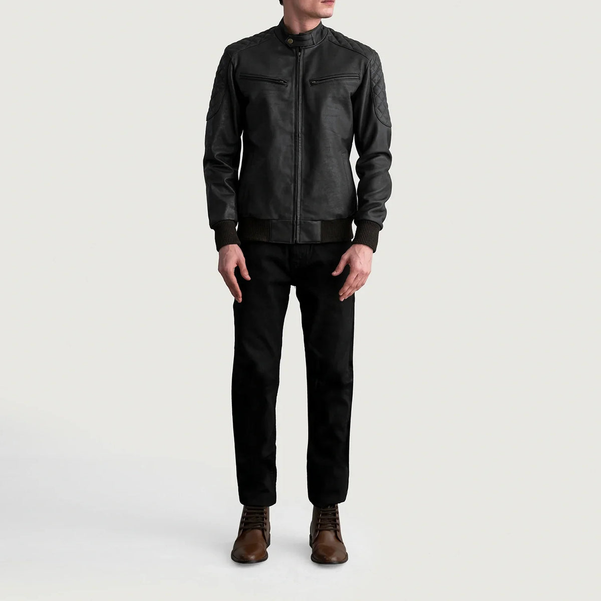 
Sven Leder-Bomberjacke für Herren – alternate product view 4